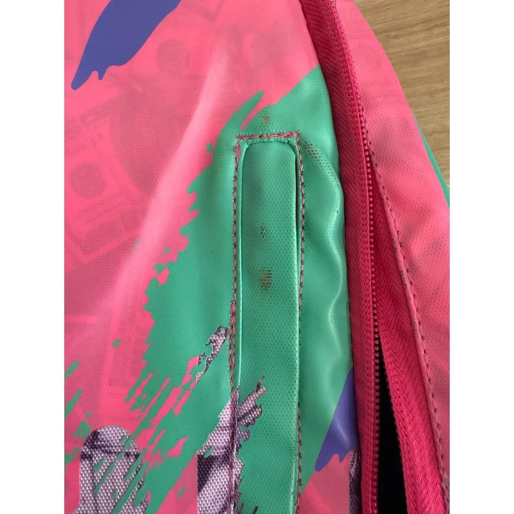 Sprayground Limited Edition Pink Money Paint Drip Backpack Kids School Bag